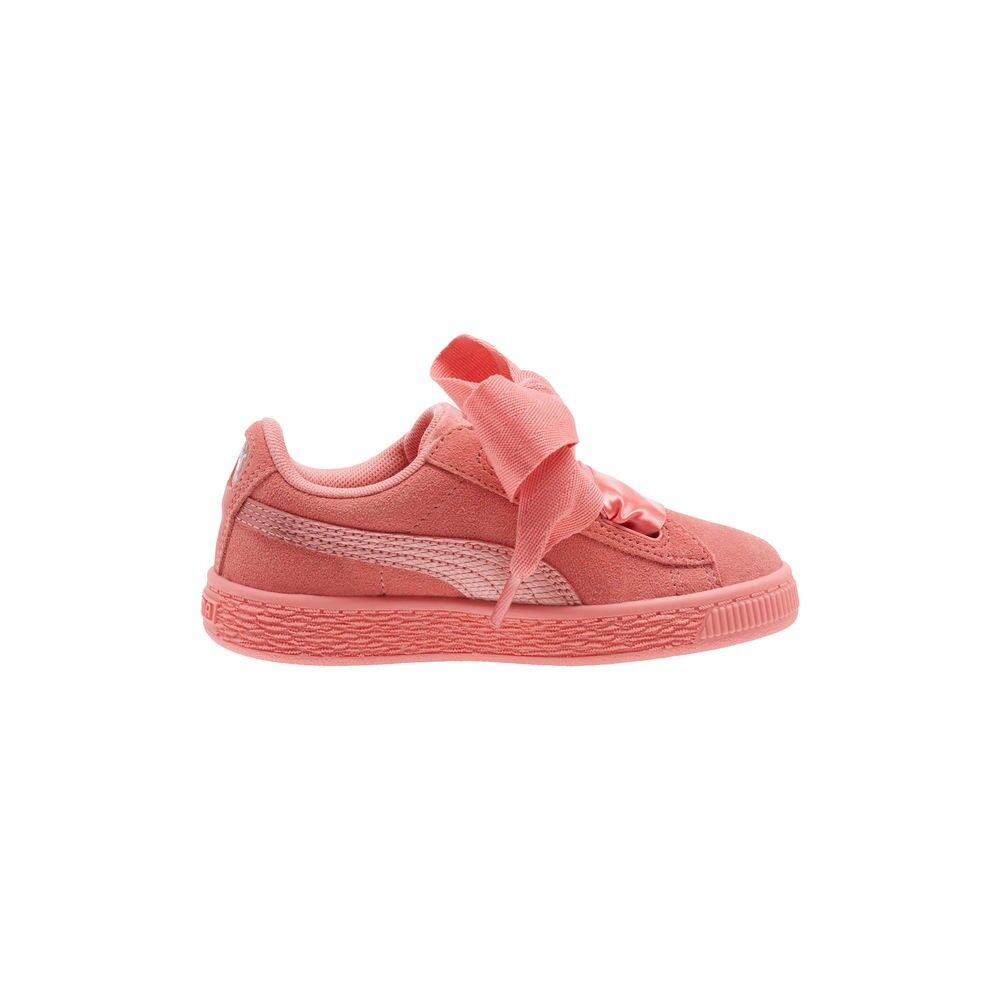 Puma Bambino Suede Heart Snk Ps Rosa EUR 31 / UK 12