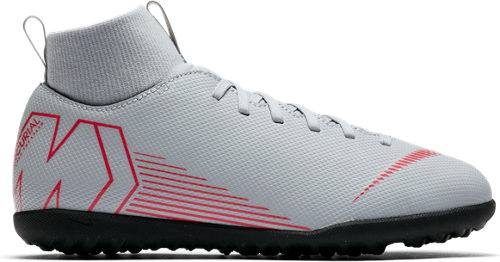 Nike Superfly X 6 Club Tf Grigio/Rosso Bambino EUR 37.5 / US 5Y