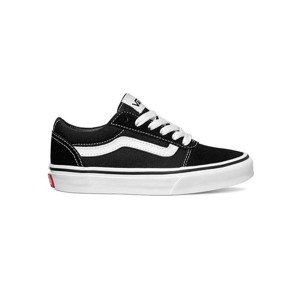 Vans Sneakers Ward Suede Canvas Nero Bianco Bambino EUR 37 / US 5,5