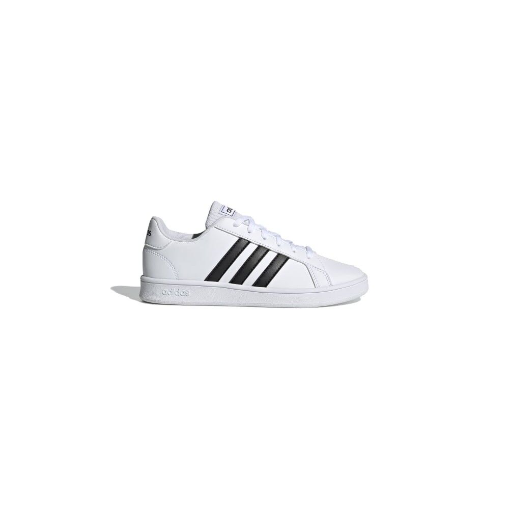 ADIDAS sneakers grand court k bianco nero bambino EUR 36 / UK 3,5