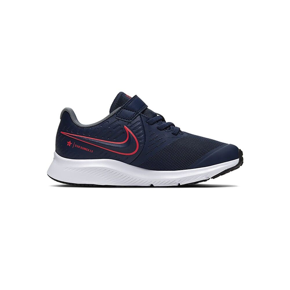 Nike Scarpe Ginnastica Star Runner 2 Ps Blu Rosso Bambino EUR 29.5 / US 12C