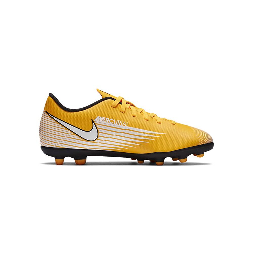 Nike Scarpe Calcio Vapor 13 Club Fg Mg Giallo Bianco Nero Bambino EUR 33 / US 1.5Y