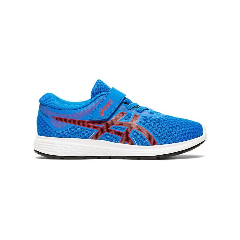 Asics Scarpe Ginnastica Patriot 11 Ps Blu Rosso Bambino EUR 32,5 / US 1