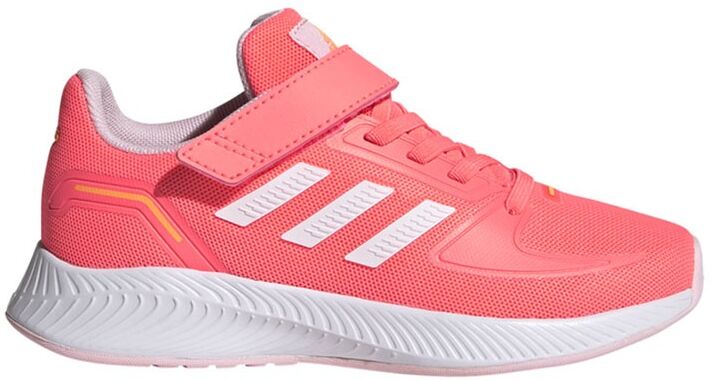 ADIDAS Runfalcon 2.0 El Ps Arancio Rosa Sneakers Bambina EUR 32 / UK 13.5k