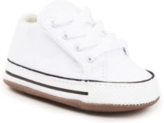 Converse Chuck Taylor Cribster babyschoentje met logo - Wit