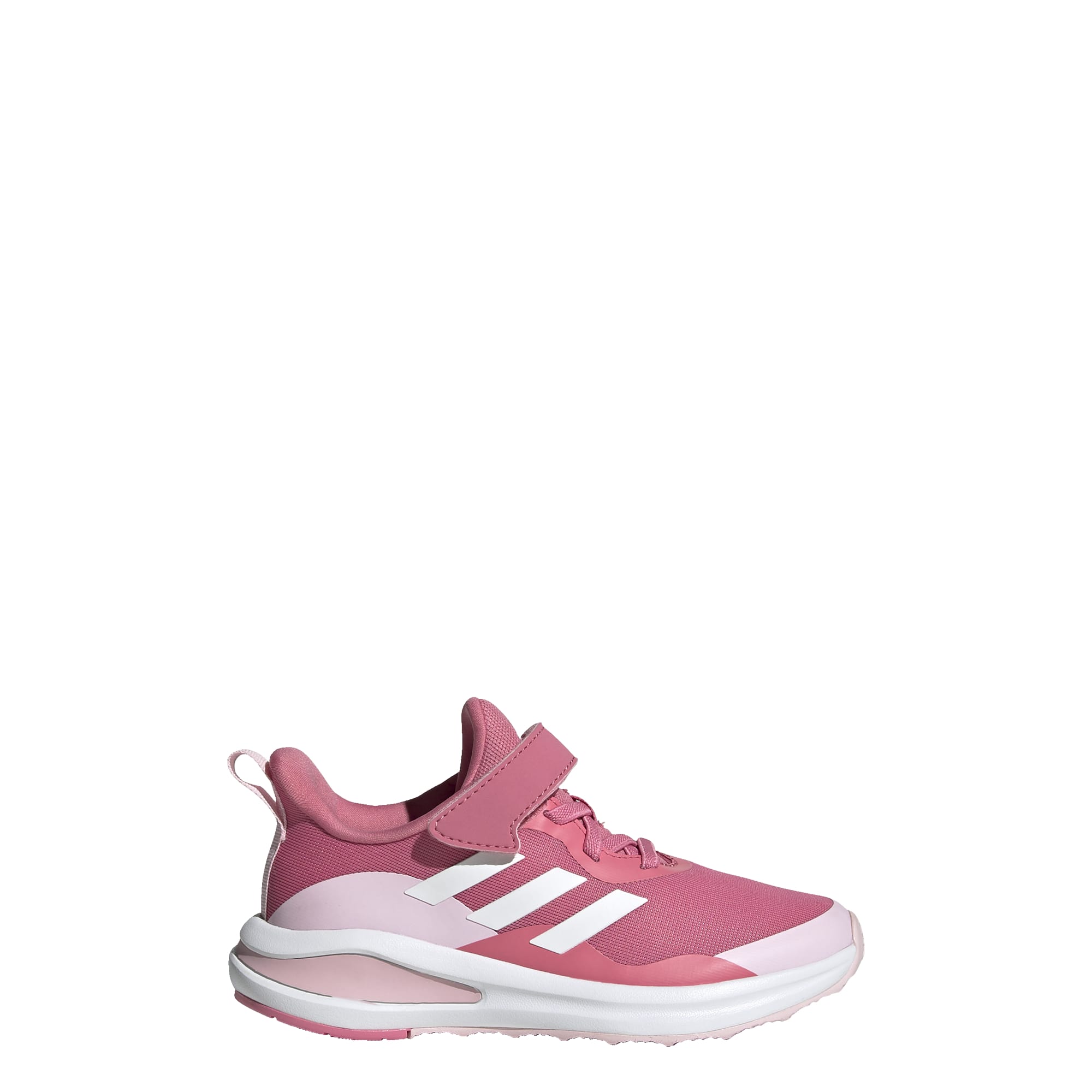 adidas FortaRun Elastic Lace Top Strap Hardloopschoenen Kids Roze - 36