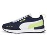 PUMA Unisex Kid's R78 Jr Sneaker,  Navy  Wit Lelie Pad, 38.5 EU