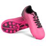 Vizari Stealth FG Voetbalschoenen voor kinderen noppen outdoor voetbalschoenen voor jongens en meisjes, roze/zwart, 28 EU