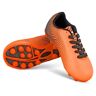 Vizari Stealth FG Voetbalschoenen voor kinderen noppen outdoor voetbalschoenen voor jongens en meisjes, oranje zwart, 35 EU