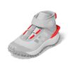 adidas Fortatrail El K, Shoes-Low (Non Football), Silver Met./Silver Met./Solar Red, 38 2/3 EU, Silver Met Silver Met Solar Red