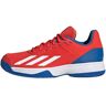 adidas Courtflash Tennis Sneakers, Bright Red/FTWR White/Bright Royal, 43 EU, Bright Red Ftwr White Bright Royal, 43 EU