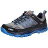 CMP Rigel Low Trekking Kids WP Walking Shoe, Graffite-Oltremare, 40 EU, Graffite Oltremare