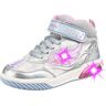 Geox J Inek Girl Sneakers, Silver Sky, 25 EU, Silver Sky., 25 EU