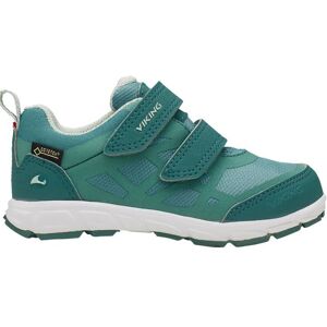 Viking Veme Vel Gore-Tex Joggesko Til Barn, Bluegreen