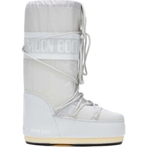 Moon Boot Kids' Icon Nylon Boots  Glacier Grey 27-30, Glacier Grey