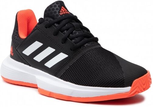 Adidas Court Jam XJ Junior Black/Solred 38 2/3