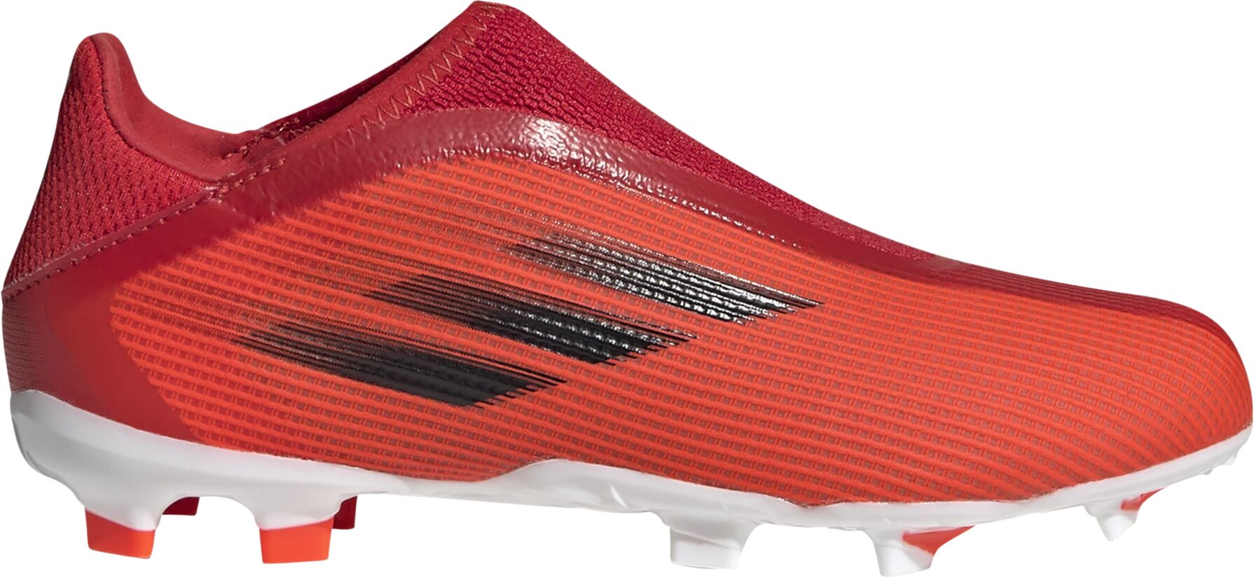 adidas X SPEEDFLOW.3 LL FG J / Q3 21, fotballsko junior 36 2/3 Red/core Black/solar