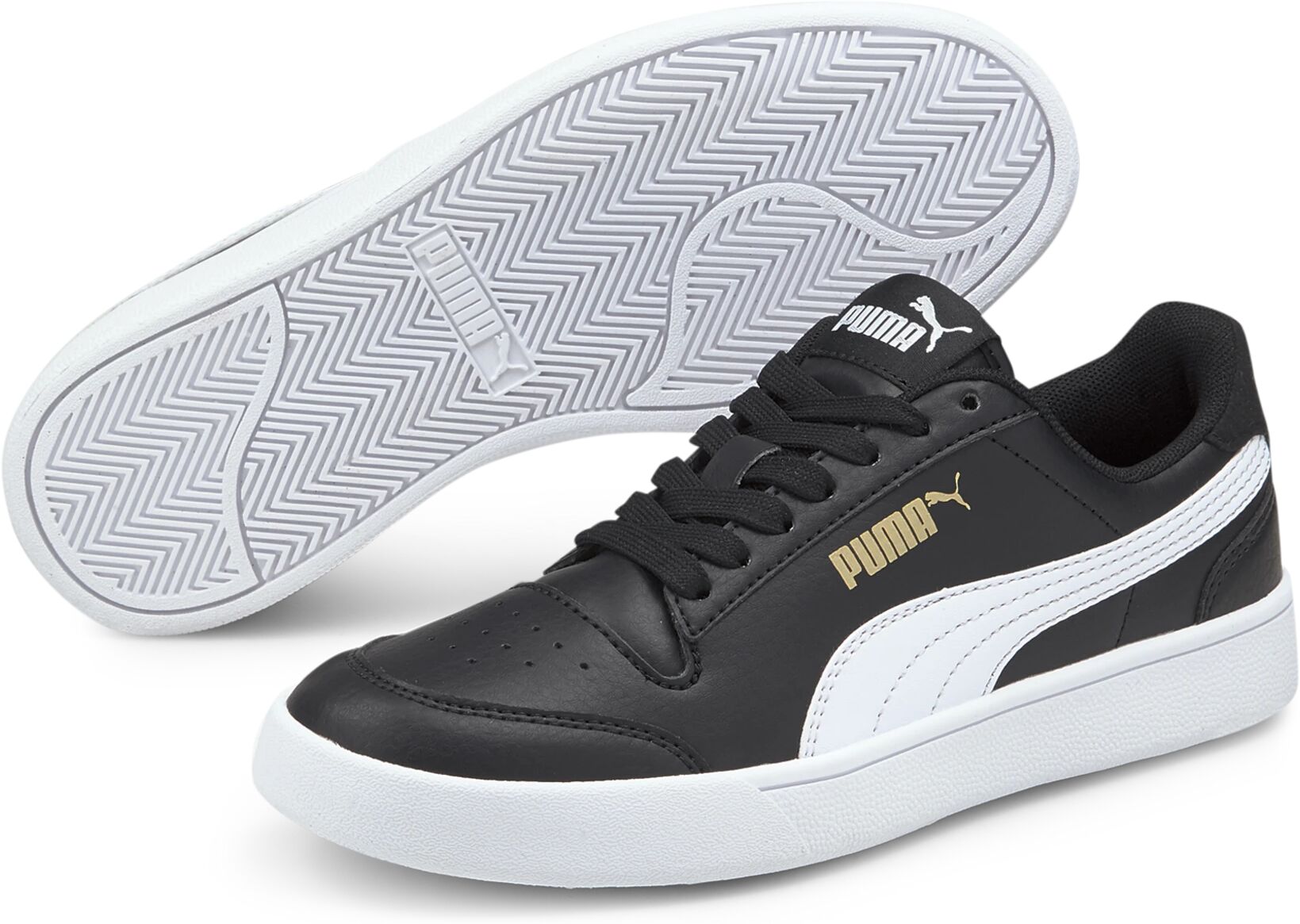 Puma Shuffle, sneaker junior 36 Puma Black-Puma Whit