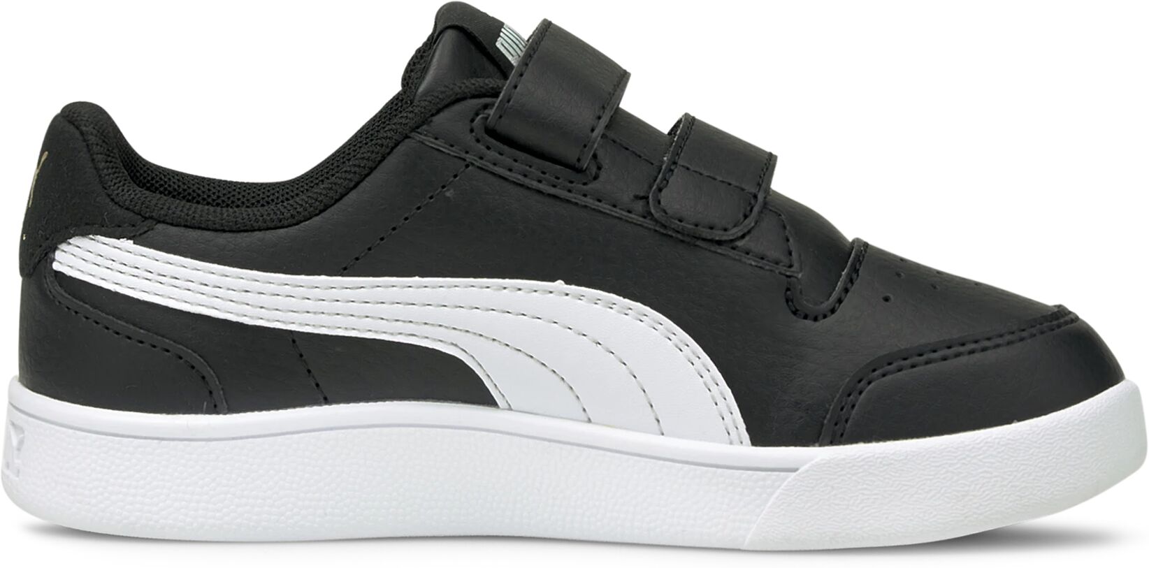 Puma Shuffle V PS, sneaker junior 33 Puma Black-Puma Whit