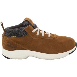 Jack Wolfskin Kids' City Bug Texapore Low Desert Brown/Chpg 26, Desert Brown/Chpg