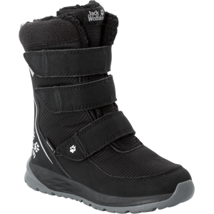 Jack Wolfskin Kids' Polar Boot Texapore High Velcro Black / Grey 29, Black / Grey