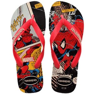 Havaianas Marvel Classic Junior, 29/30, Beige/Ruby Red 8813