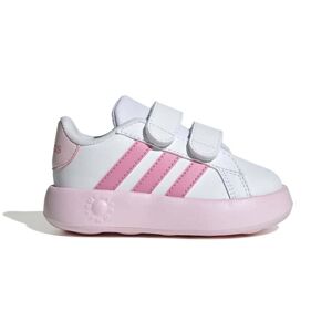 adidas Infant Girls Grand Court 2.0 Shoes Size: UK 6 1/2c, Colour: White