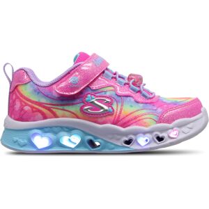 Skechers Flutter Heart Lights - Pre School Shoes  - Pink - Size: 2