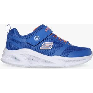 Skechers Kids' S-Lights: Meteor Lights Light Up Trainers - Blue/Multi - Male - Size: EU36