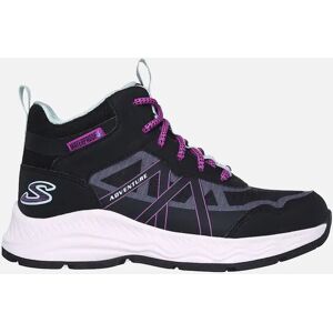 Girl's Skechers Kids Adventure Blitz Fun Pursuit Waterproof Walking Boots - Purple - Size: 1 uk