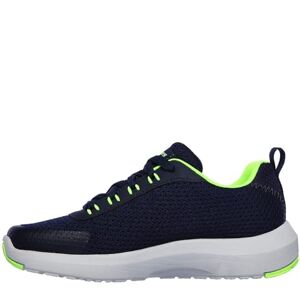 Skechers Kids Dyna Tread Junior Trainers Navy/lime 4 (37)