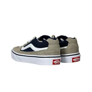 Vans Caldrone Sneaker, Suede/MESH Grey/Blue, 2 UK Child
