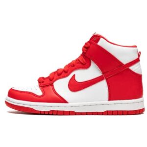 Nike Dunk High Gs Trainers Db2179 Sneakers Shoes (Uk 6 Us 7y Eu 40, White University Red 106)