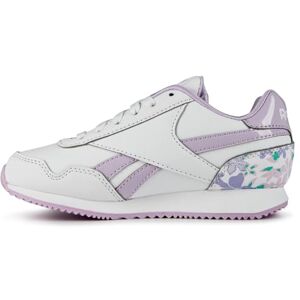 Reebok Girl'S Royal Classic Jogger 3 Sneaker, Footwear White Purple Oasis Pixel Pink, 12.5 Uk Child