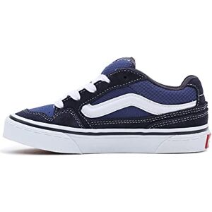 Vans Caldrone Sneaker, Suede/MESH Navy/STV Navy, 2 UK Child