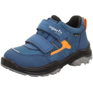 Superfit Boy's Jupiter Sneaker, Blue Orange 8070, 11 UK Child