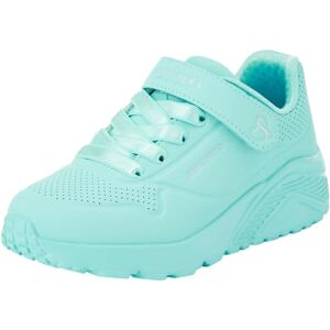 Skechers UNO LITE Trainers, Turquoise Synthetic Trim, 10 UK