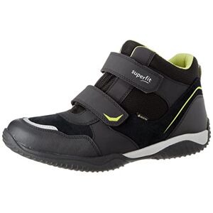 Superfit Storm Sneaker, Black, Light Green 0020, 1 UK