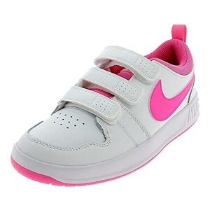 Nike Pico 5 (Gs), Unisex Kid's Sneaker, WHITE/PINK BLAST, 6 UK (39 EU)