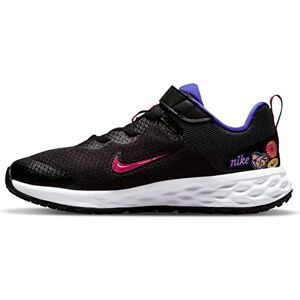 Nike Boy's Girl's Revolution 6 Se Trainers, Black Very Berry Lapis, 10.5 UK Child