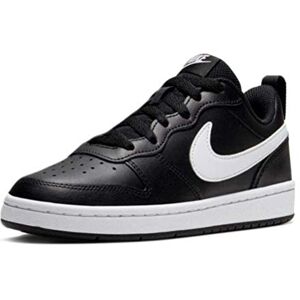 Nike Court Borough Low 2 (GS), Boy's Basketball Shoe, Black/White, 6 UK (39 EU)