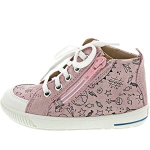 Superfit Boy's Girl's Moppy First Walking Shoes, Pink White 5500, 3 UK Child