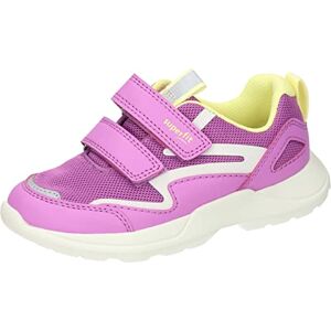 Superfit Boy's Girl's Rush First Walking Shoes, Purple Yellow 8500, 3.5 UK Child