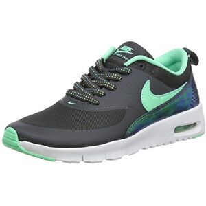 Unisex Nike Air Max Thea Print Gs 820244-002 Low Top Sneakers, Black Black 820244 002, 3 UK