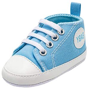 Generic Running Shoes For Toddlers Year Sole Shoes Indoor Toddler Soft 01 Baby Baby Colors Shoes Available 9 Old Baby Toddler Size 13 Shoes Girls (Sky Blue, 2.5 Toddler)