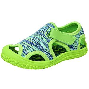 Generic Girls' Running Shoes Toddlers Striped Printed Shoes Non Slip Soft Bottom Low Block Shoes Breathable Lightweight Comfortable Shoes Summer Fashion Hollow Out Sport Shoes,Shoes For Teen Girls Green