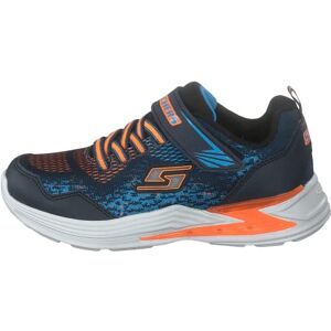 Skechers ERUPTERS III - DERLO, Boy's Low-Top Trainers, Navy Orange, 1.5 UK (34 EU)