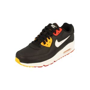 Nike Childrens Unisex Air Max 90 Ltr Gs Black Trainers - Size Uk 5.5