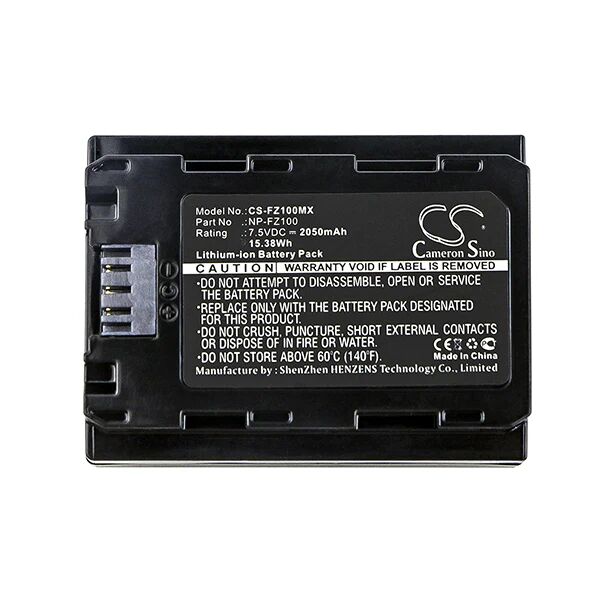 Cameron Sino Fz100Mx Battery Replacement For Sony Camera