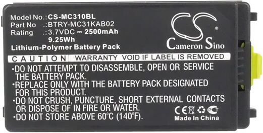 Cameron Sino Mc310Bl Battery Replacement For Symbol Barcode Scanner